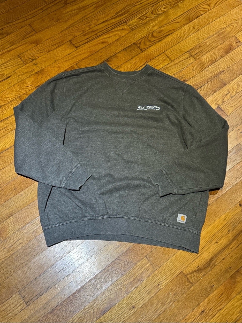 Carhartt Men’s Dark Gray Crewneck Sweatshirt (XL)